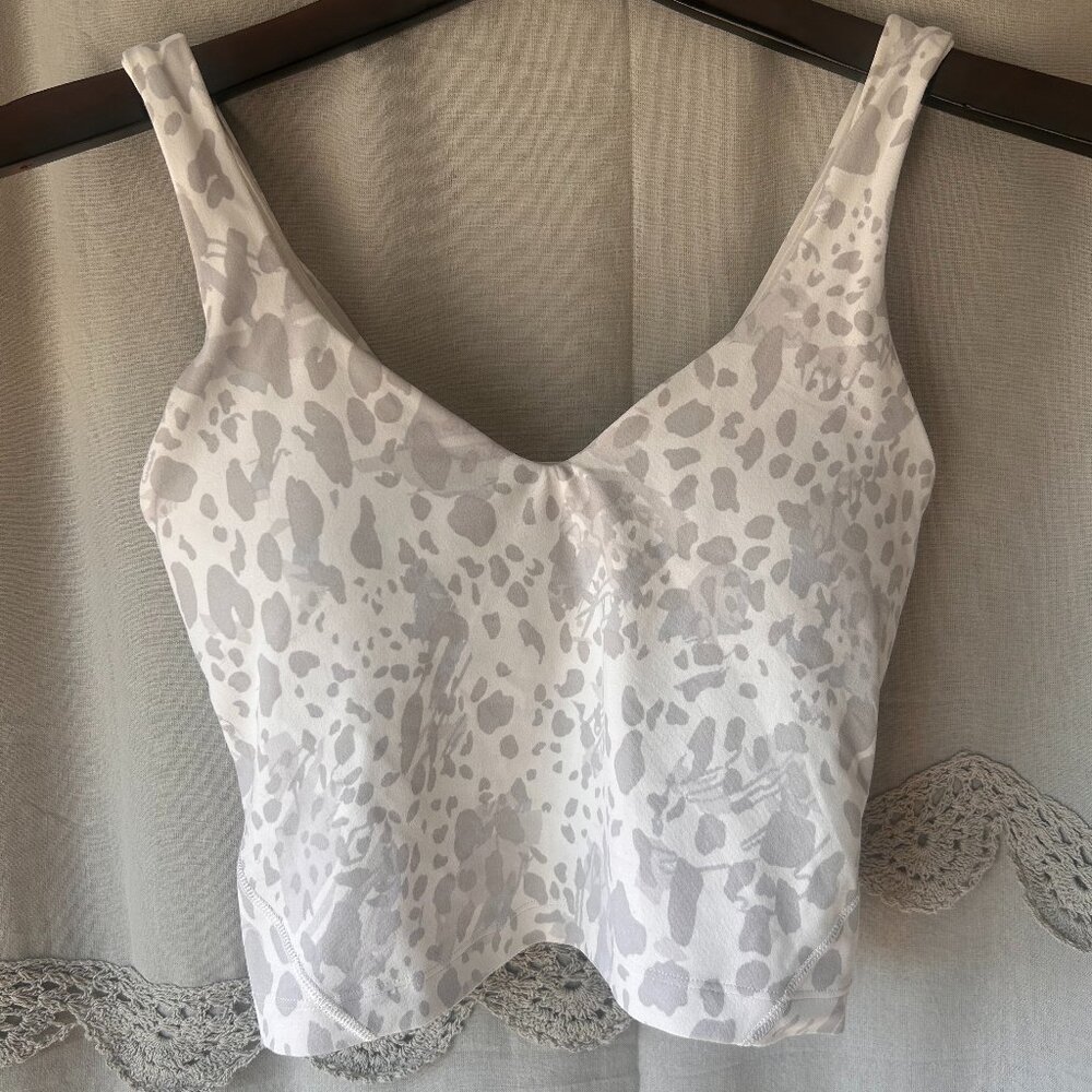 lululemon Align Tank Top Cheetah Leopard Animal Print